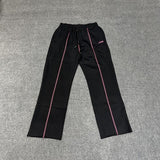 Black/pink  Cortiez stitch pants