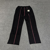 Black/pink  Cortiez stitch pants