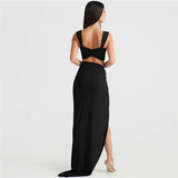 Sultry cut out maxi