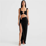 Sultry cut out maxi