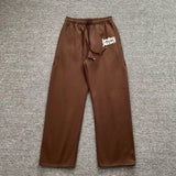 Brown Broken planet pants