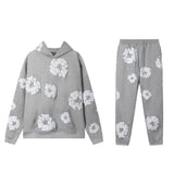 Grey denim 2-piece set