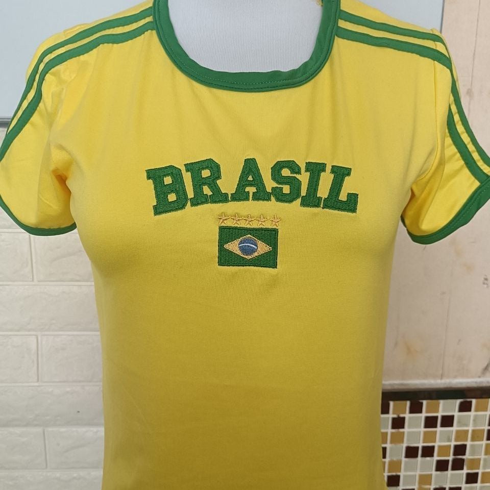 Yellow Brazil tops