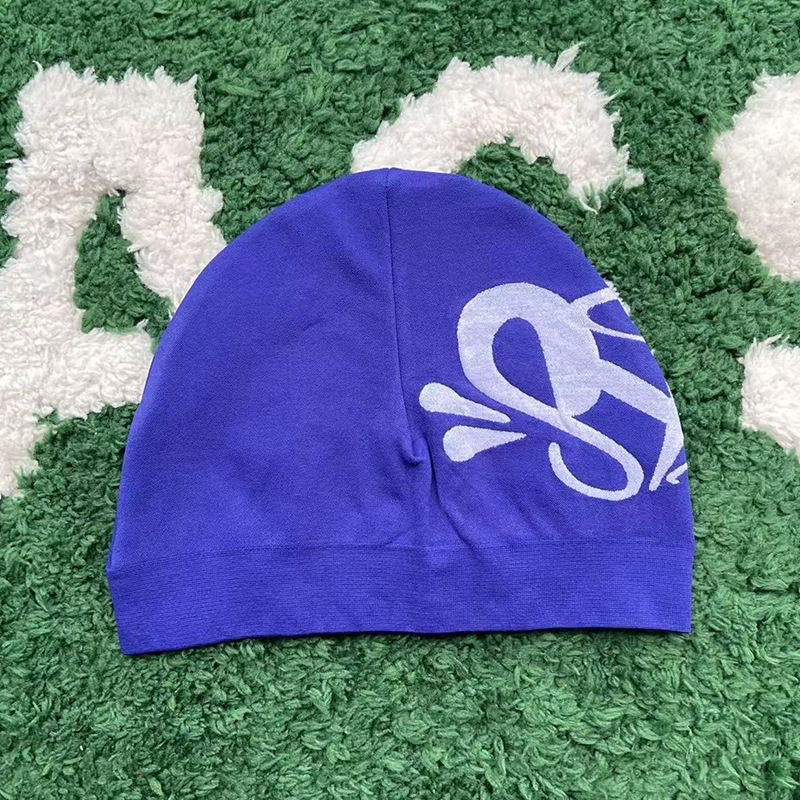 Blue syna skull cap