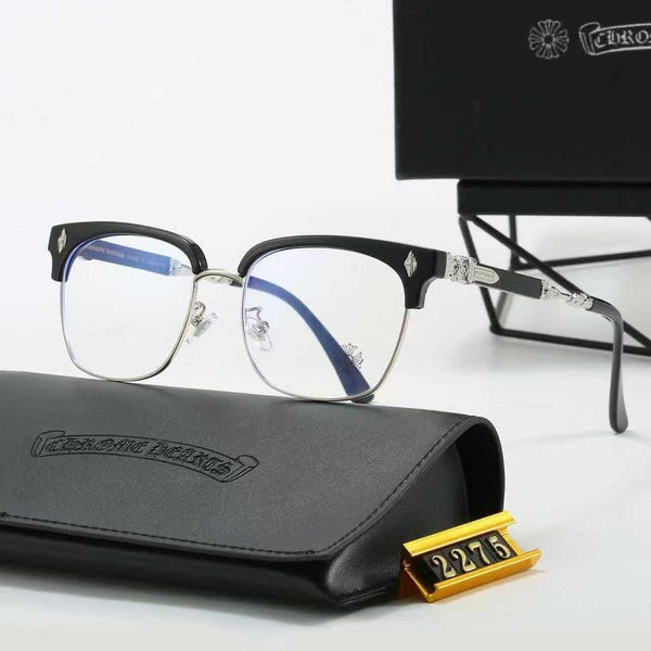 Chrome heart glasses