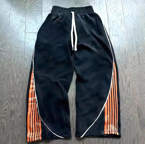 Y2K fashion stripes pants