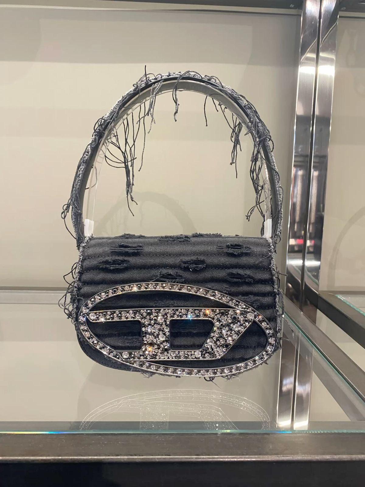 Black iced Diesel Bag