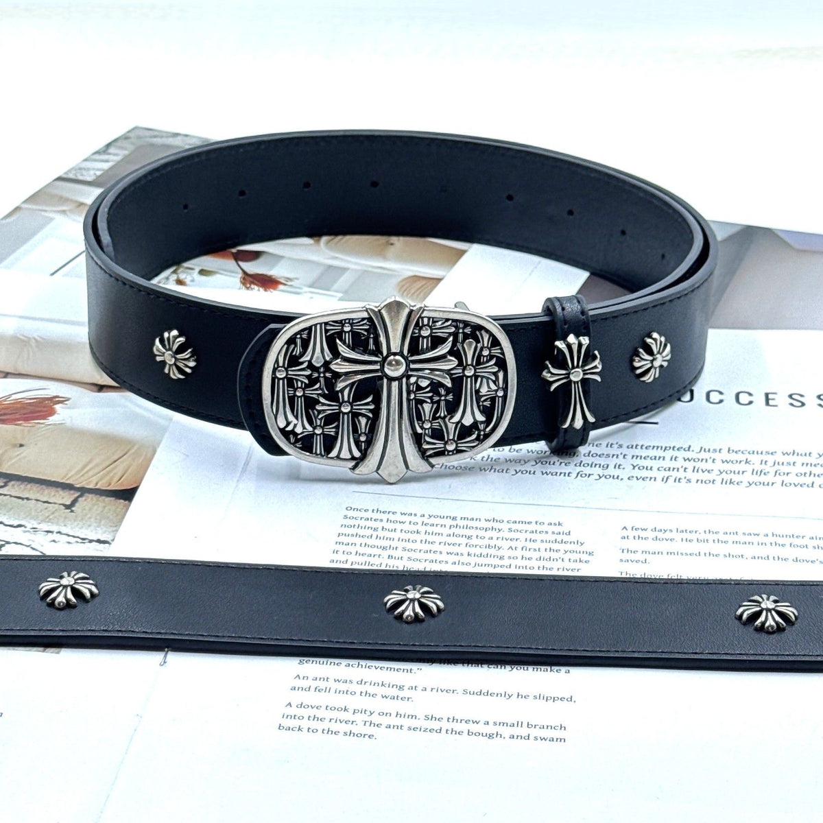 chrome hearts belt