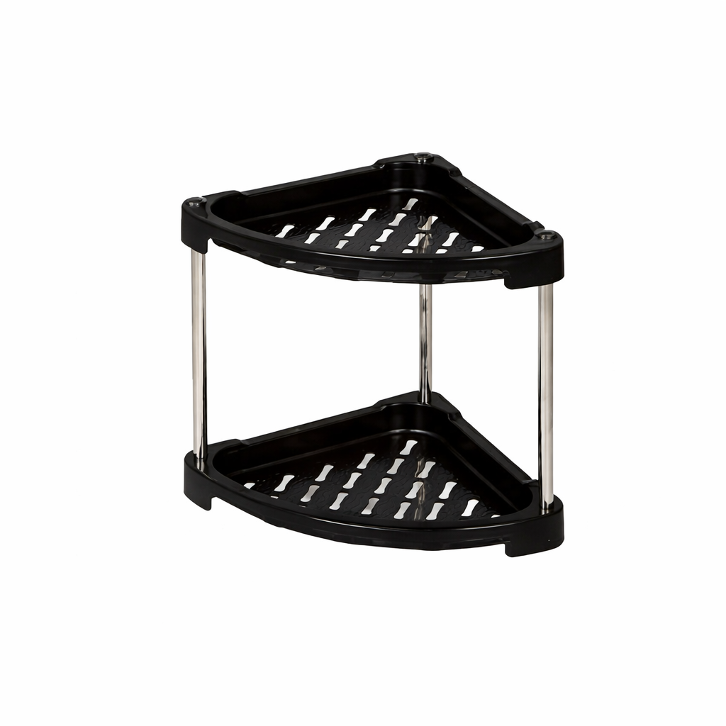 Two-layer triangle storage rack