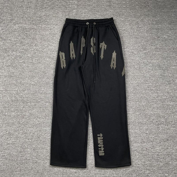 Black Long trapster sweatpants