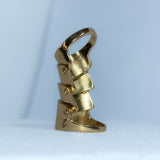 Gold armour ring