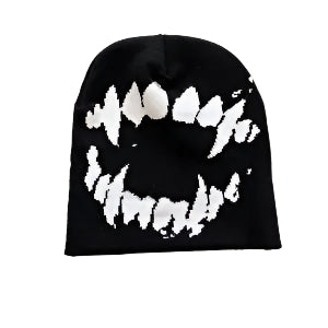 Fanged Knit Beanie