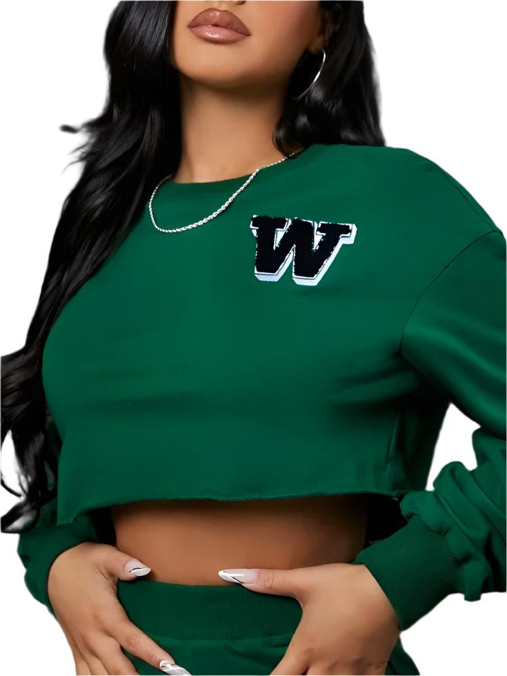 Varsity Vibes Crop