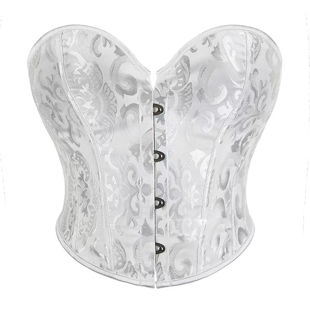 Medieval white Corset