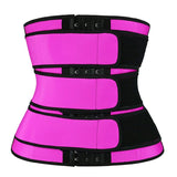 Triple strap waist trainer