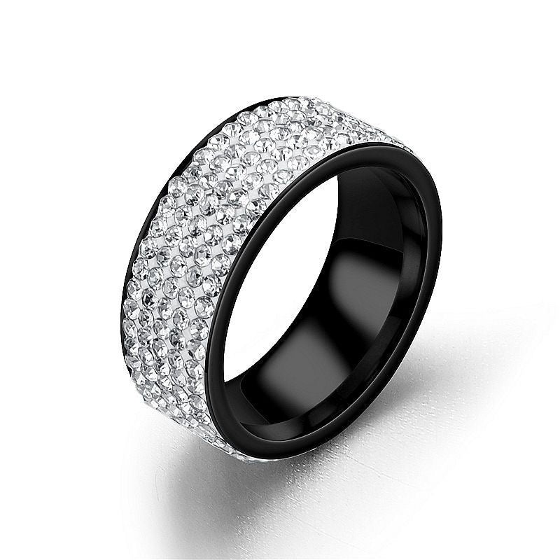 Black Gemstone Ring