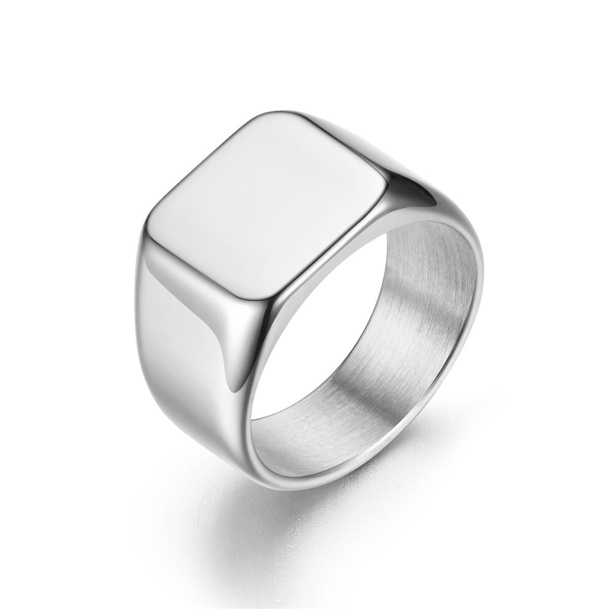 SilverSquare Signet Ring