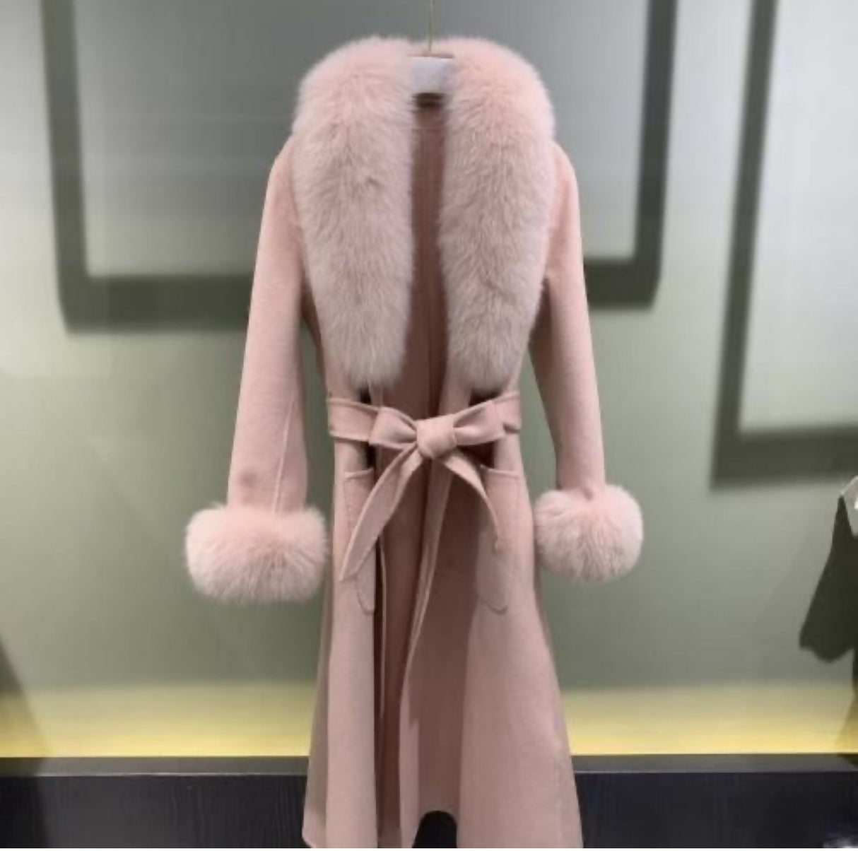 Fur coat