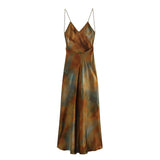 Satin slip dress