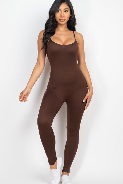 Tight-Fitting Tube Jumpsuit