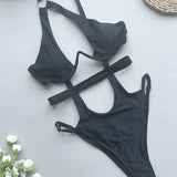 One Piece Black Swimsuit