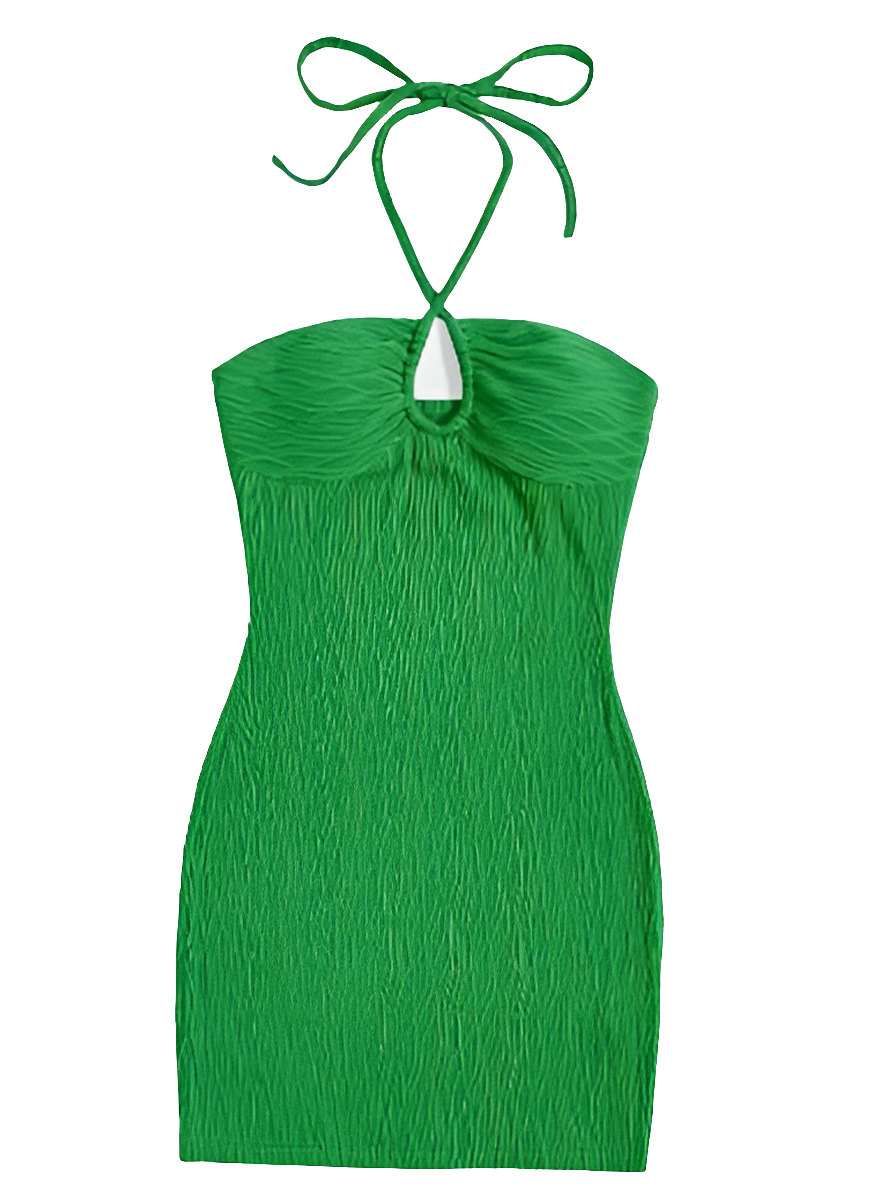 Green Envy Bodycon Dress