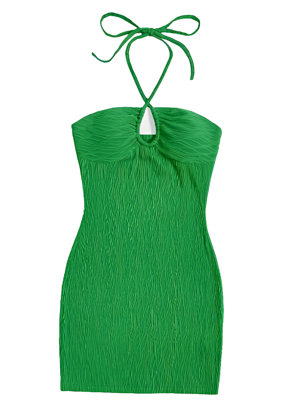 Green Envy Bodycon Dress