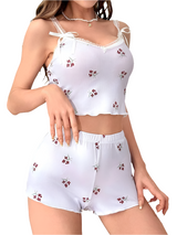 Rose Print Lounge Set