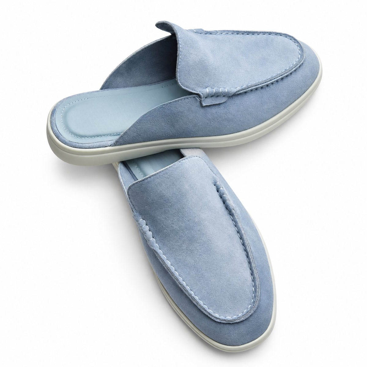 Dune Mule — Dusk Blue