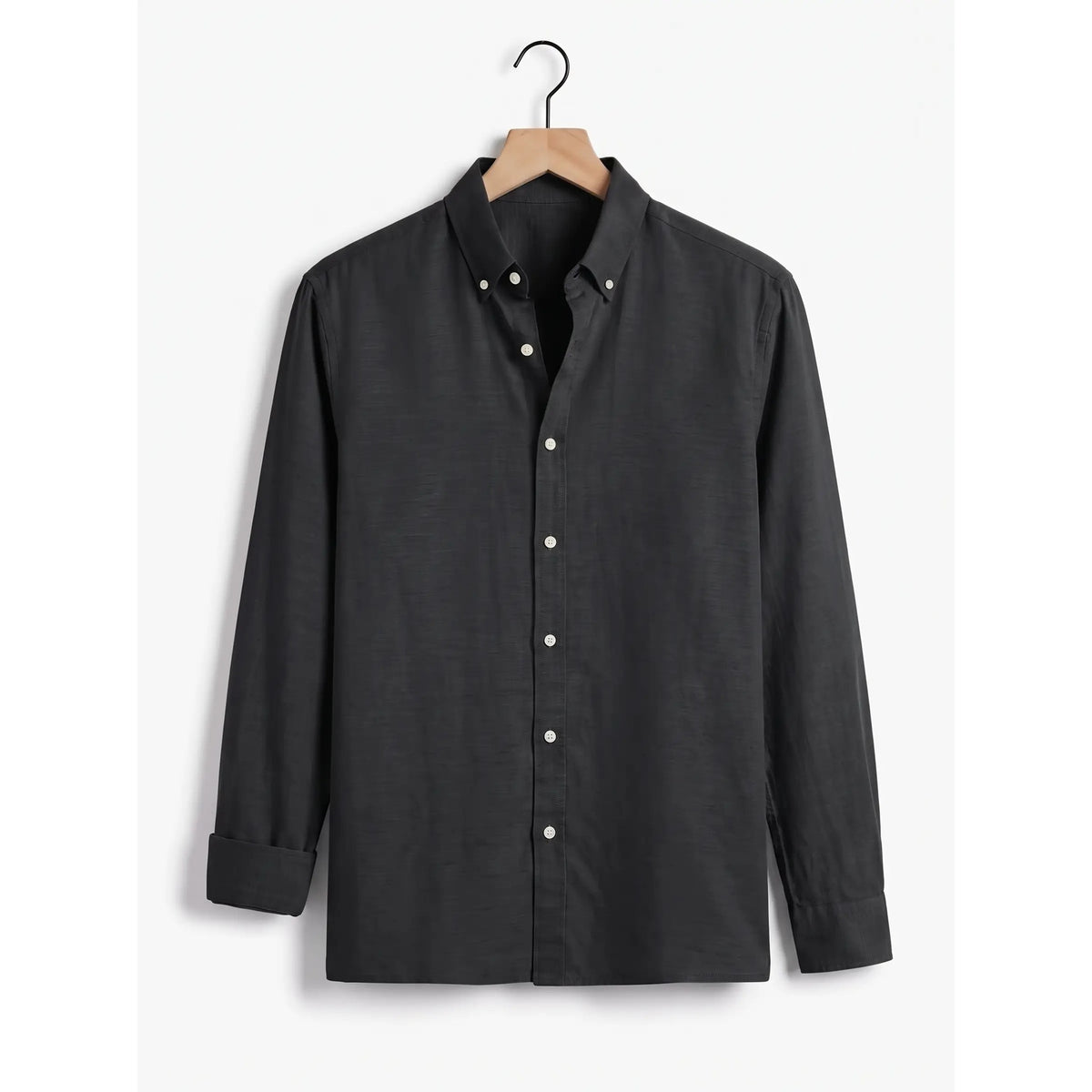 Belugga Linen Shirt — Black
