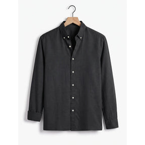Belugga Linen Shirt — Black