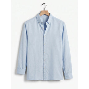 Belugga Linen Shirt — Light Blue