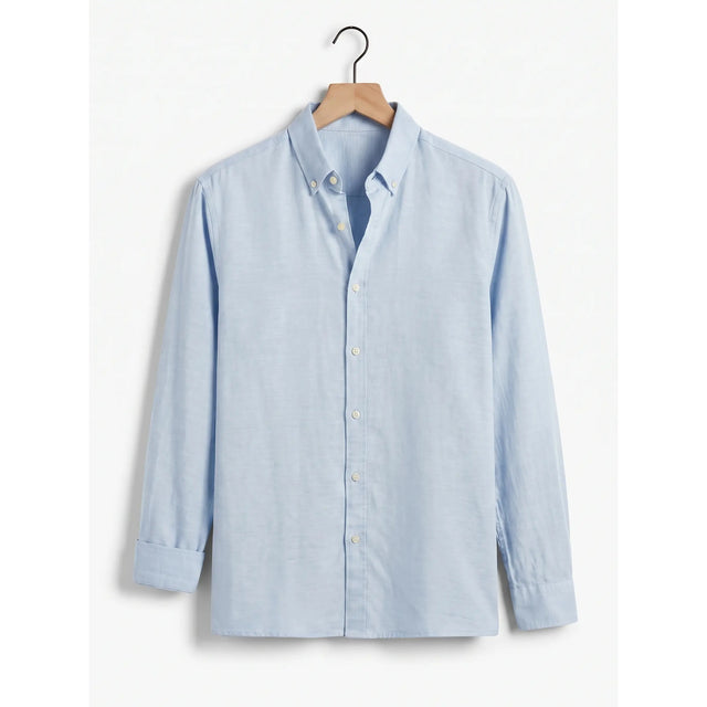 Belugga Linen Shirt — Light Blue