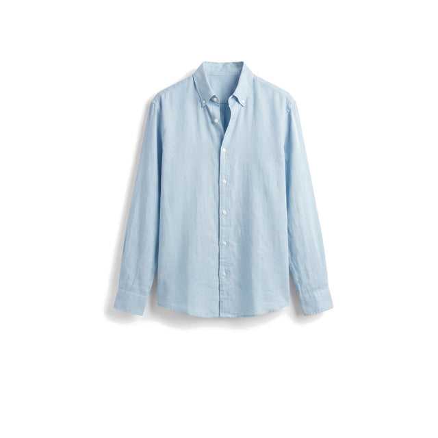 Linen Shirt — Light Blue