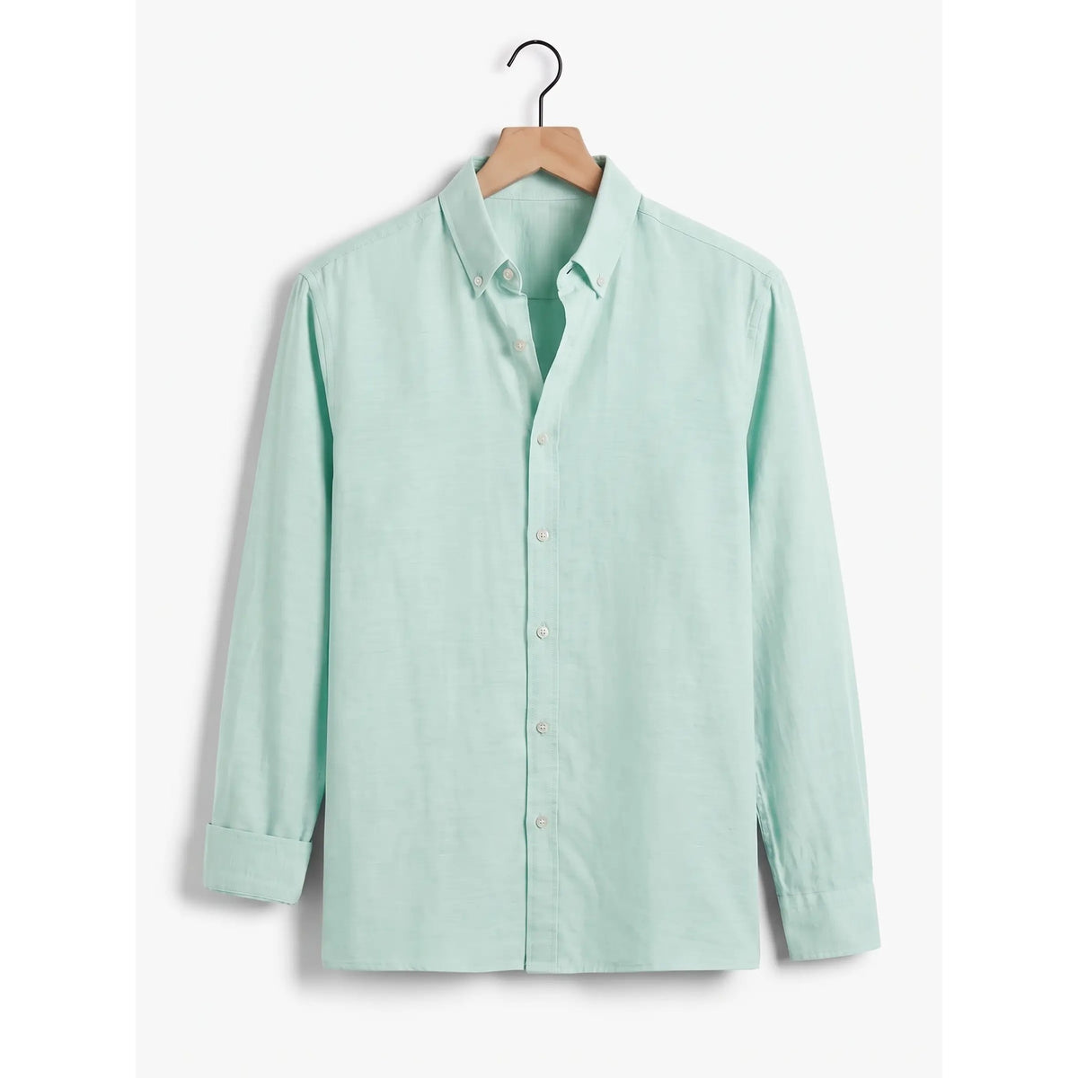 Belugga Linen Shirt — Mint