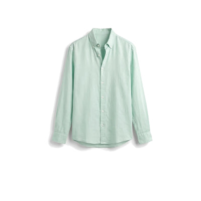 Linen Shirt — Mint