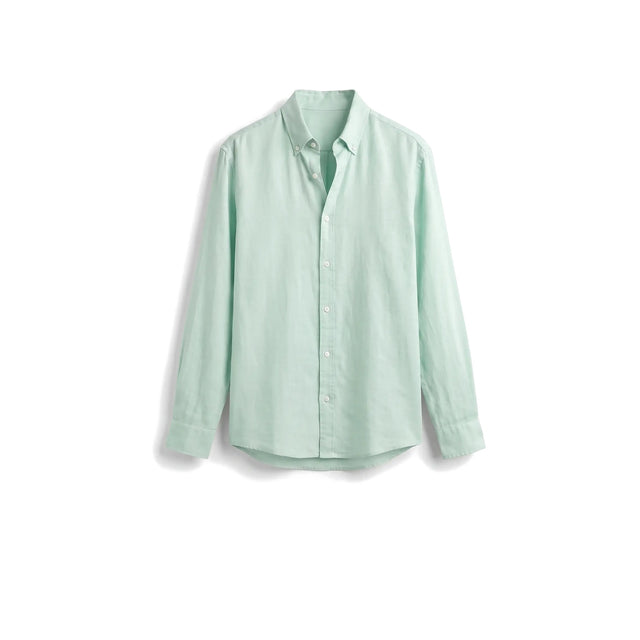 Linen Shirt — Mint