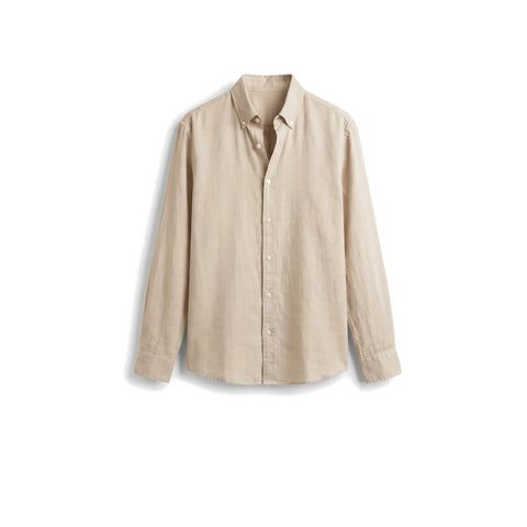 Linen Shirt — Sand