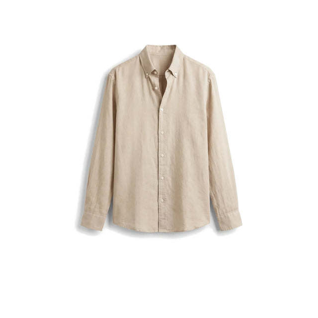 Linen Shirt — Sand