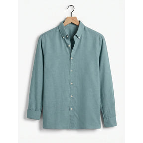 Belugga Linen Shirt — Teal