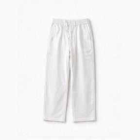 Belugga Linen Trouser, Drawstring — White