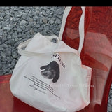 puppy tote bag