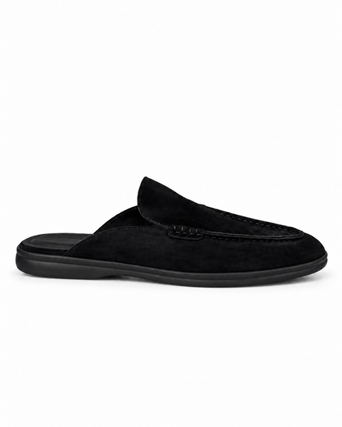 Dune Mule — Black, Black Sole
