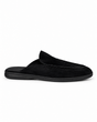 Belugga Dune Mule — Black suede, black sole