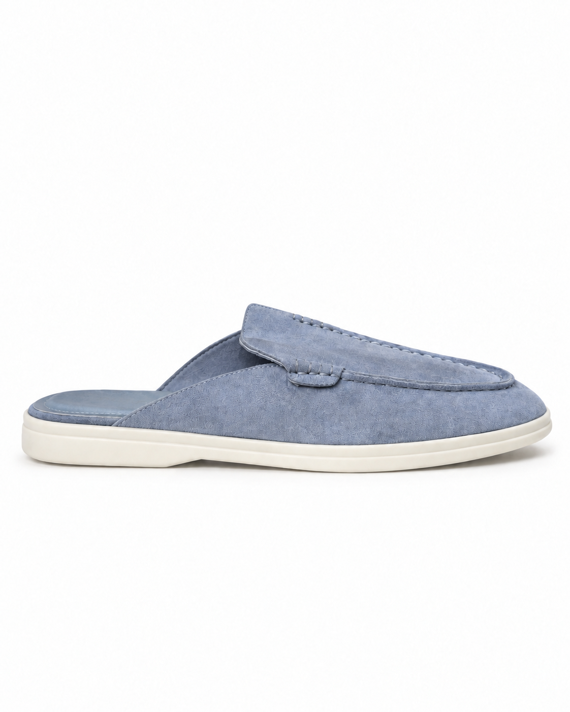 Belugga Dune Mule — Dusk Blue suede