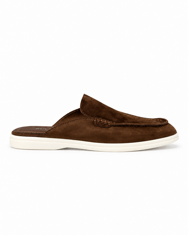 Belugga Dune Mule — Cocoa suede
