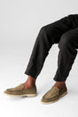 Terra Loafer — Olive Suede, White Sole