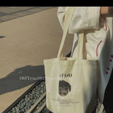 puppy tote bag