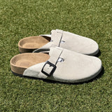 Belugga Clog — Stone Suede, second view