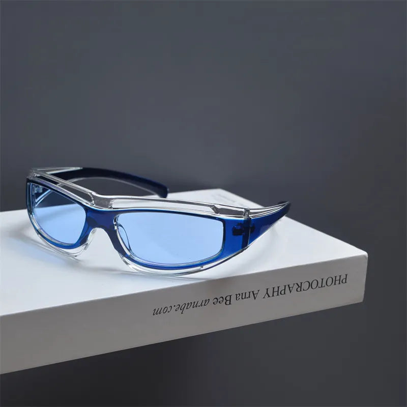 Blue tinted Sporty Retro Shades